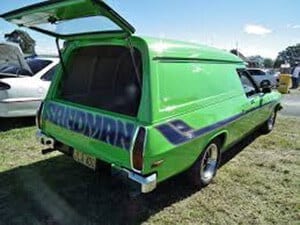 Lime Green Holden Sandman