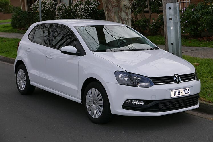 Hatchback Finance for the Hyundai brand Volkswagen Polo in White